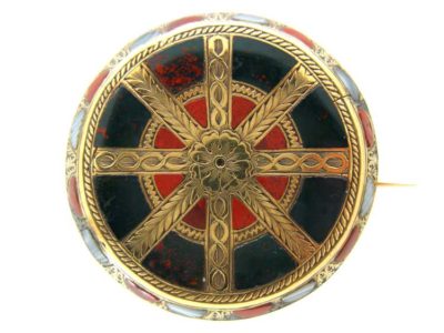 Scottish Wheel Design Brooch