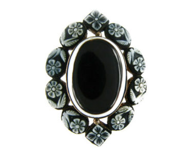 Sardonyx Brooch