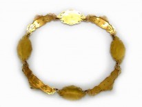 15ct Gold & Swiss Enamel Necklace