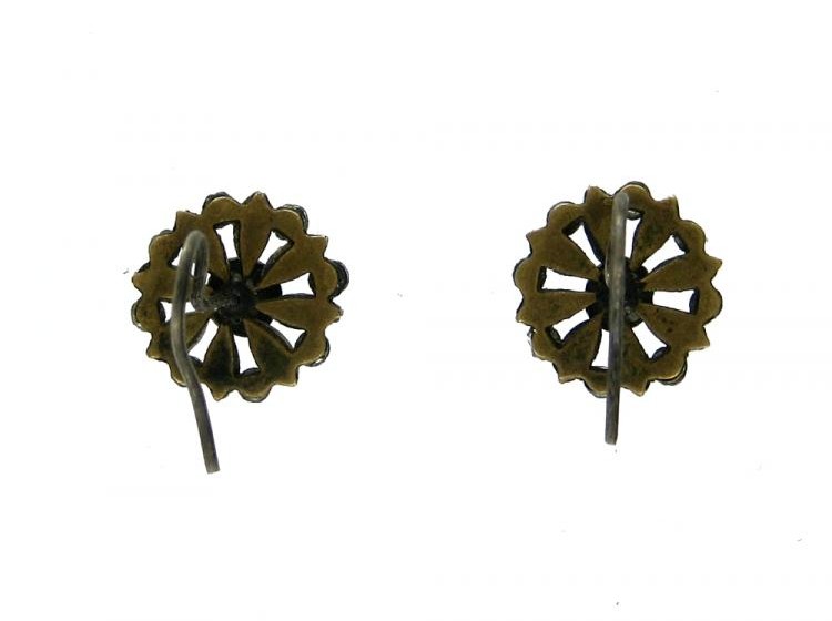 Vauxhall Glass Flower Earrings