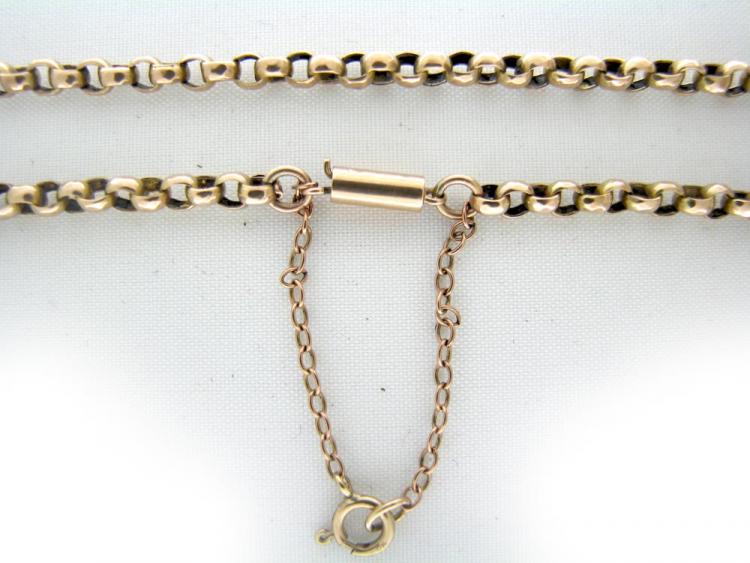 9ct Gold Victorian Chain (417B) | The Antique Jewellery Company