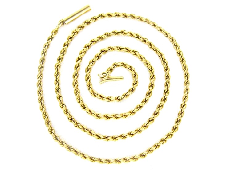 15ct Gold Twisted Chain