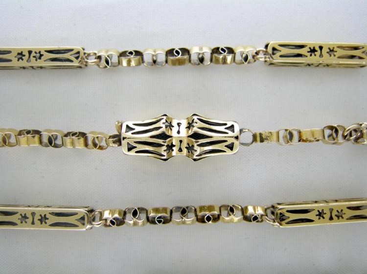 15ct Gold Georgian Chain