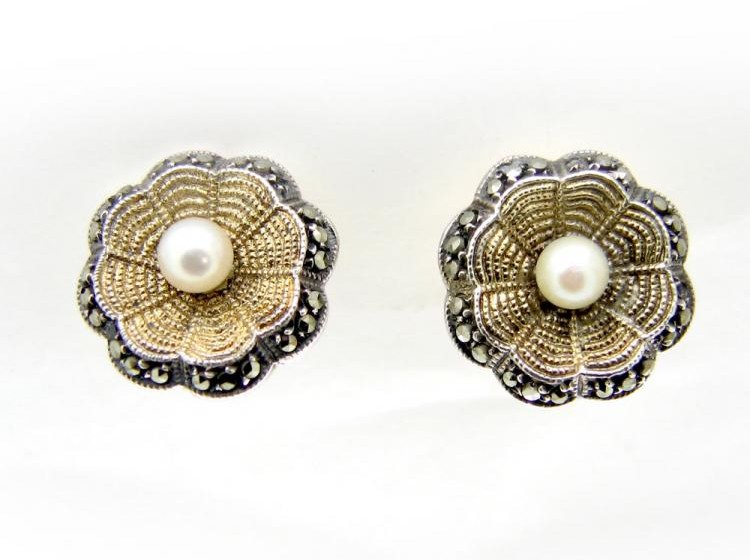 Theodor Fahrner Silver Earrings