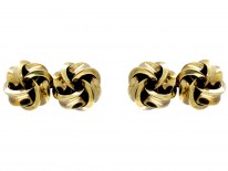 14ct Gold Knot Cufflinks