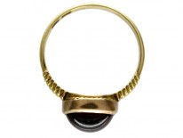 Garnet Cabochon Ring