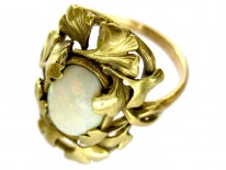 Art Nouveau Opal Ring