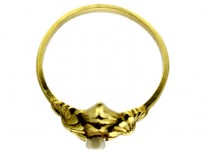 Art Nouveau French 18ct Gold Ring