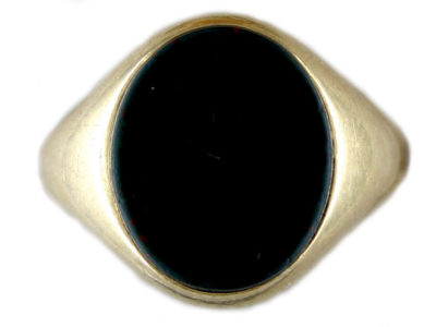 Bloodstone Signet Ring
