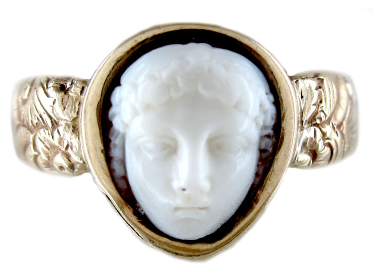 Georgian Cameo Ring (161B) | The Antique Jewellery Company