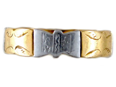 Platinum & 18ct Gold Band