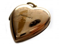 9ct Gold Heart Shape Locket