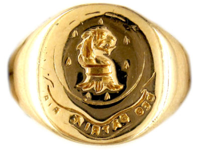 18ct Gold Signet Ring