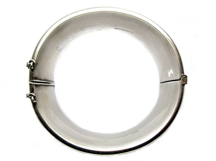 アクセサリー silver925 trinity bangle Liberty & Co. Moonstone Necklace Silver Bangle (TBC-13