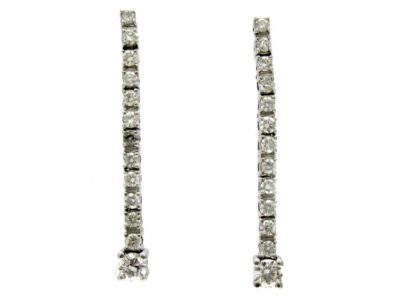 Diamond Drop Earrings