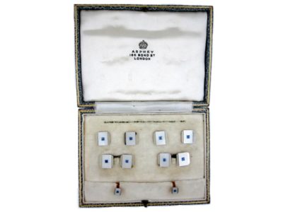 Asprey Cufflinks, Buttons & Collar Studs