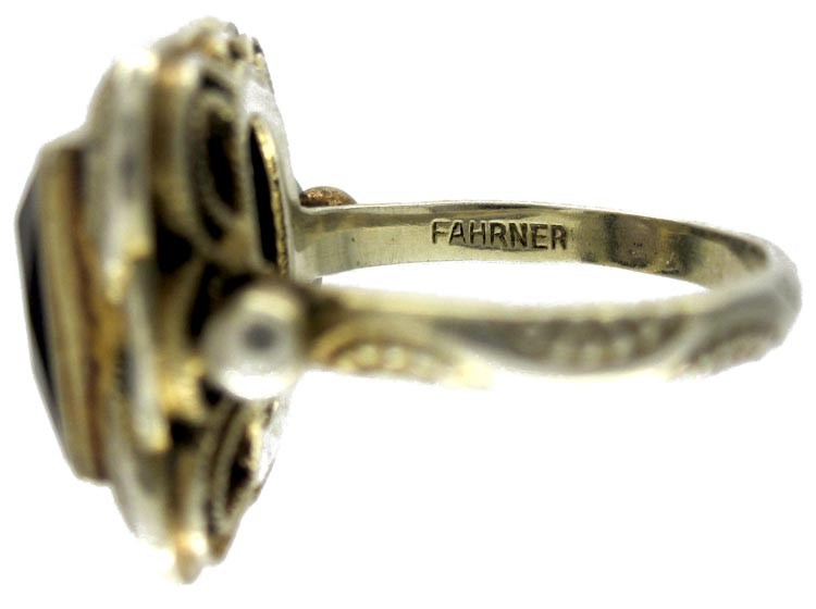 Theodor Fahrner Amethyst Ring