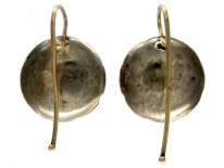 Georgian Paste Silver Earrings