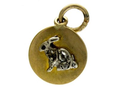 Diamond Set Rabbit Charm