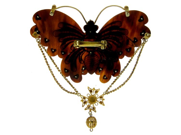 Regency Tortoishelle & Gold Butterfly