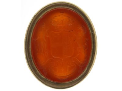 Georgian Carnelian Gold Seal