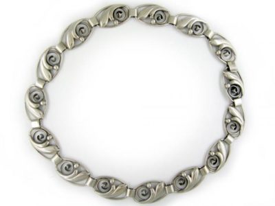 Silver Scandinavian Necklace