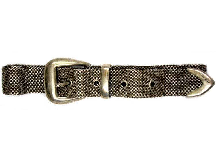 Ralph Lauren Silver Belt