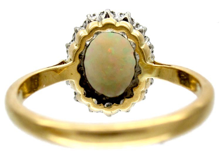 Opal Diamond Dress Ring