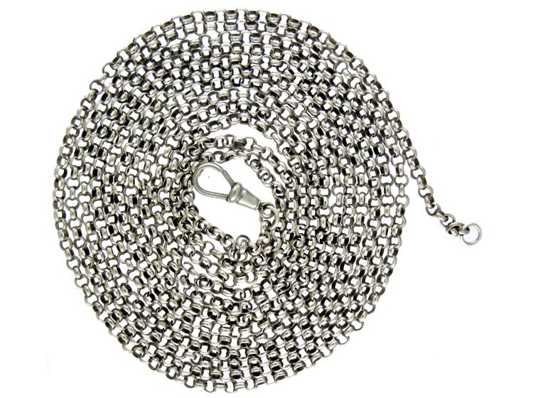 Silver Victorian Guard Chain
