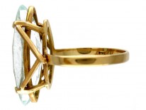 Aquamarine 18ct Gold Ring