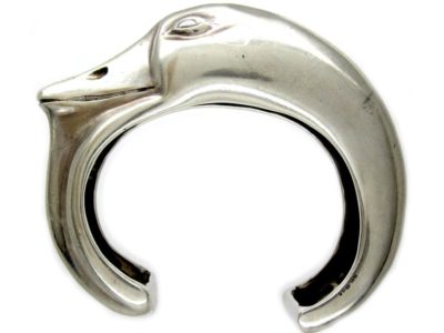 Tiffany & Co. Silver Duck Bangle