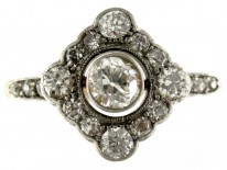 Edwardian Diamond & Platinum Ring