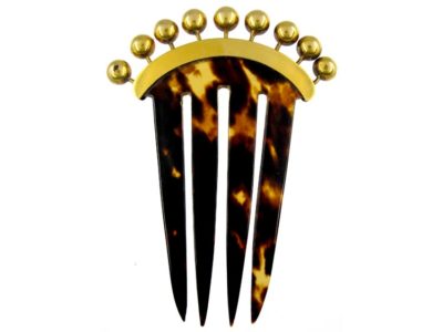 Gold & Tortoiseshell Comb