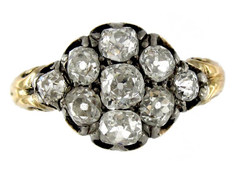 Regency Diamond Cluster Ring