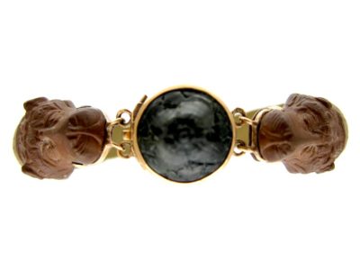 Miniature Vesuvius Lava Stone Child’s Bangle