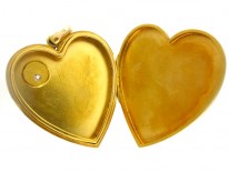 15ct Gold Heart Locket