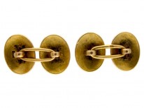 Victorian Garter 18ct Gold Cufflinks