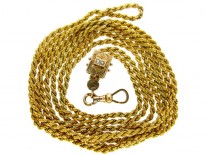 Pinchbeck & Gold Guard Chain