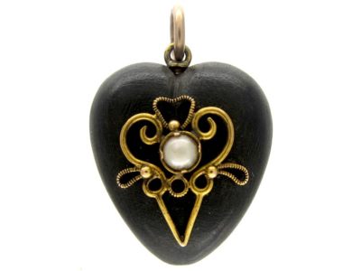 Bog Oak Heart