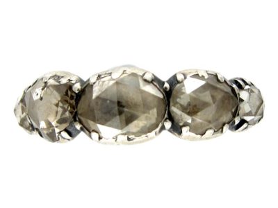 Georgian Rose Diamond Five Stone Ring