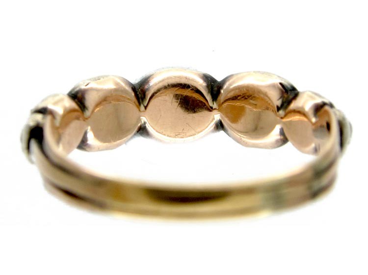 Georgian Rose Diamond Five Stone Ring