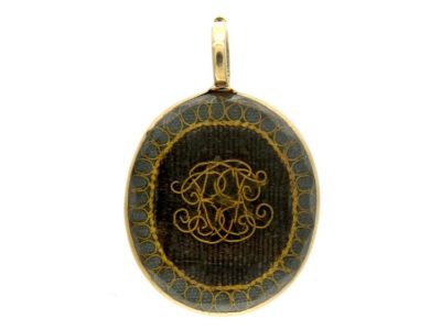 17th Century 18ct Gold Stuart Crystal Pendant