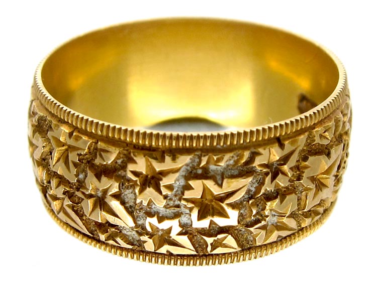 Victorian 18ct Gold Band Ring (846B) | The Antique Jewellery Company