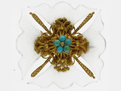 Maltese Cross Brooch