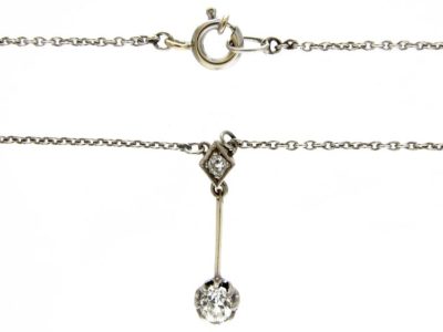 Diamond Drop Pendant