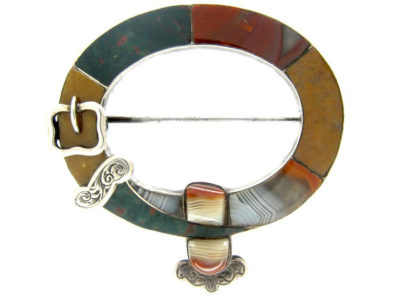 Scottish Garter Brooch