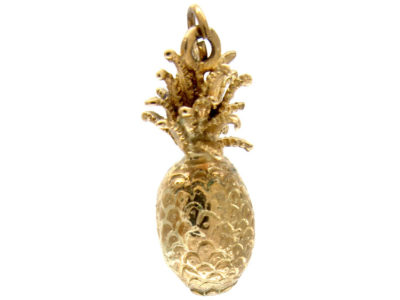 Gold Pineapple Charm