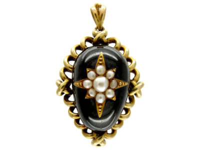 Cabochon Garnet Pendant