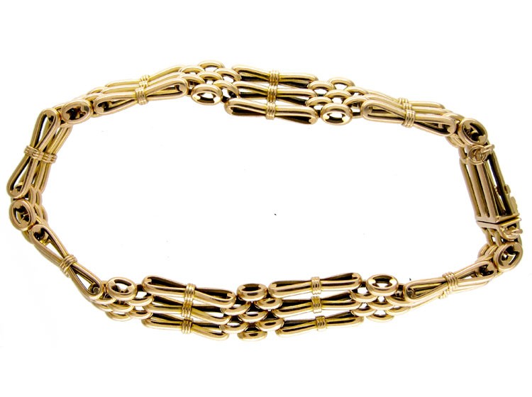 Gold Gate Bracelet
