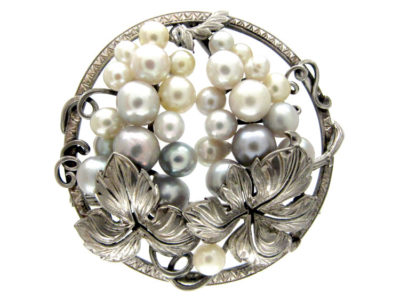 Grapes Brooch